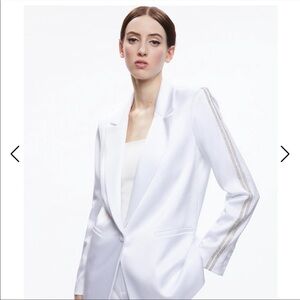 ALICE AND OLIVIA STUDDED BLAZER